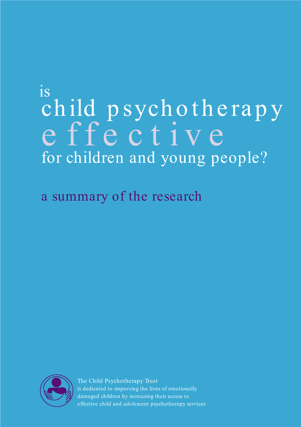 Is Child Psychotherapy Effective?