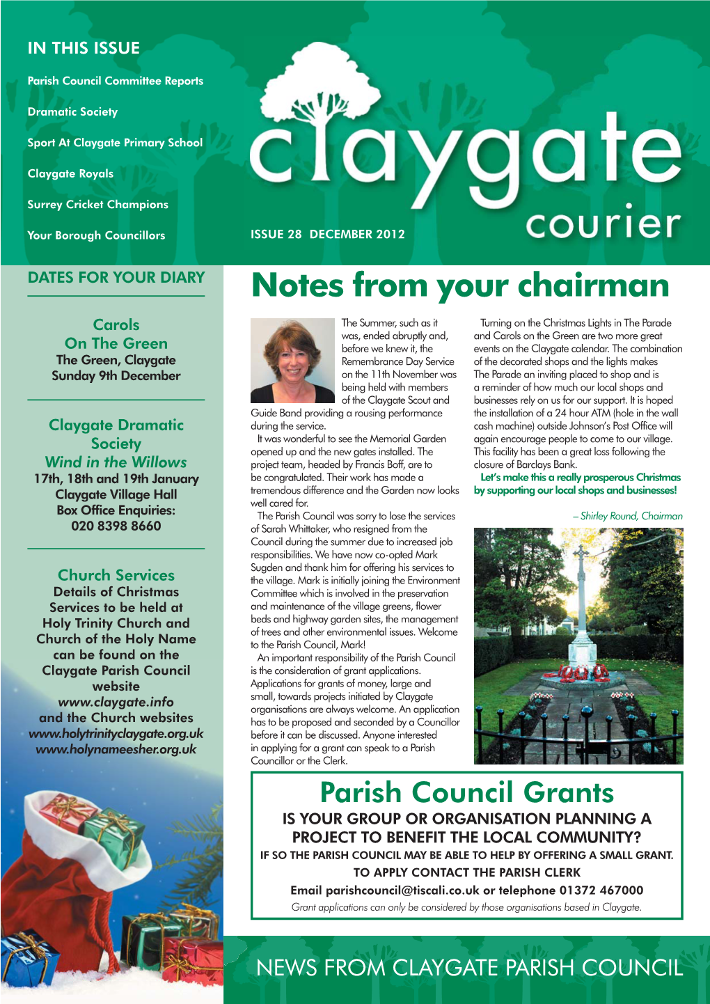 Claygate Courier December 2012.Indd