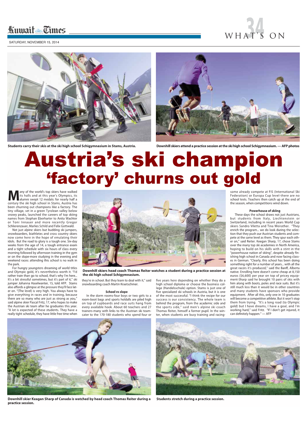 Austria's Ski Champion