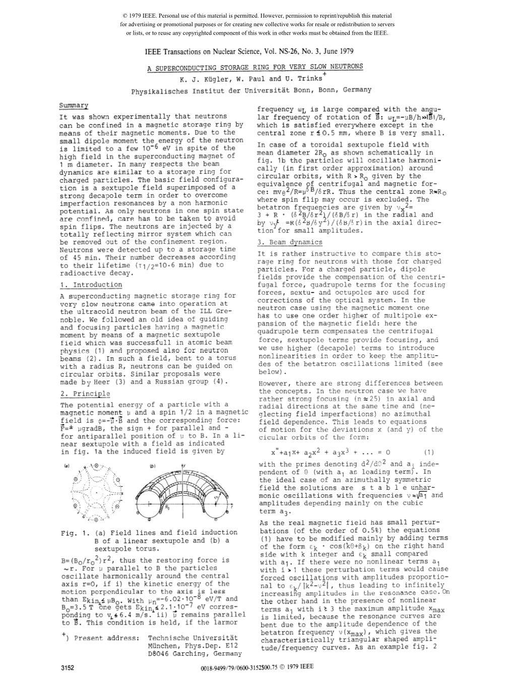 A Superconducting Storage Ring for Very Slow Neutrons