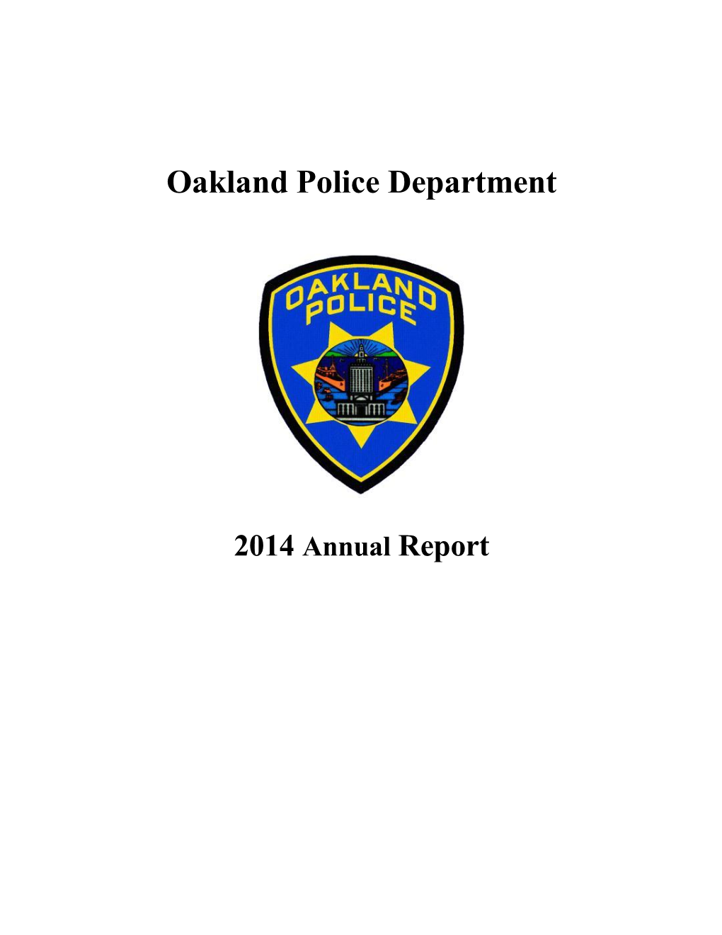 Oakland Police Department