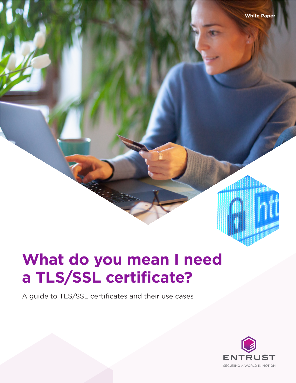 What Do You Mean I Need a TLS/SSL Certificate? a Guide to TLS/SSL Certificates and Their Use Cases Table of Contents