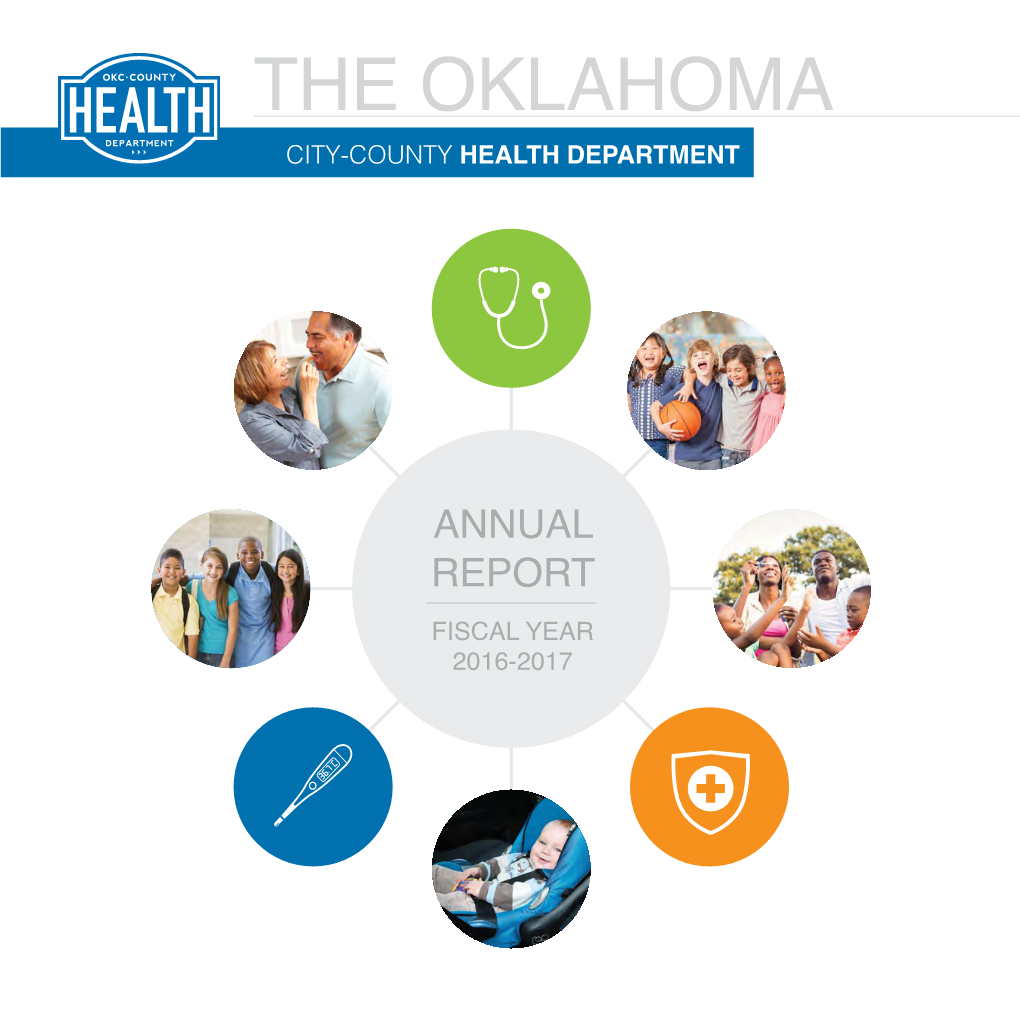 The Oklahoma Occhd in Action About the Department City-County Health Department