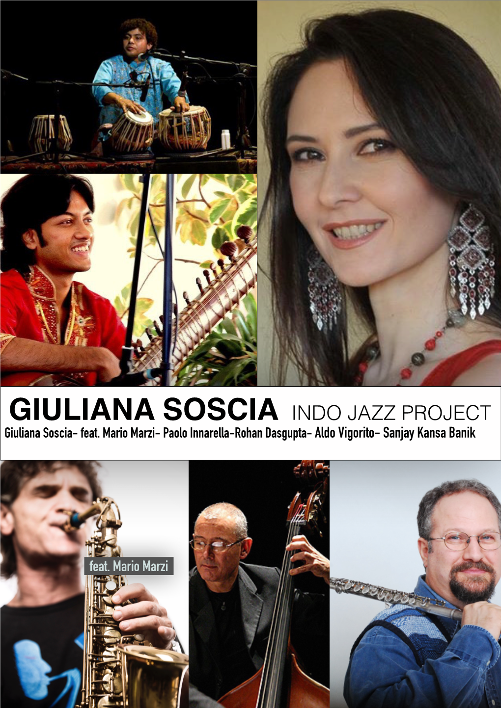 GIULIANA SOSCIA INDO JAZZ PROJECT Giuliana Soscia- Feat