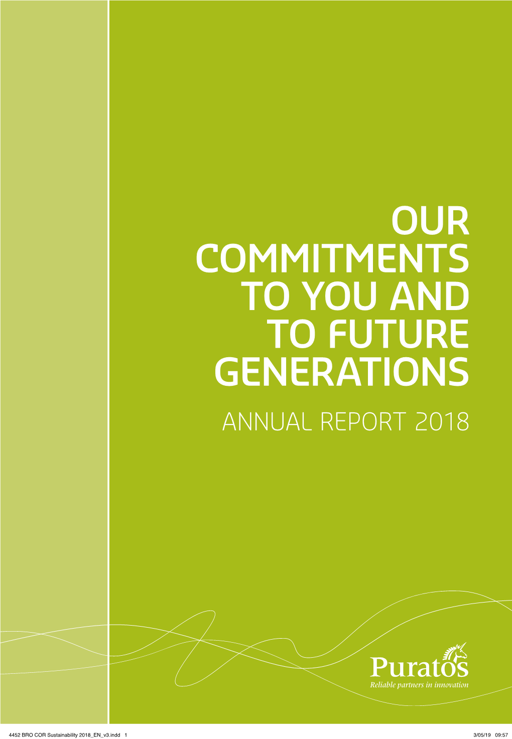 Our Commitments to You and to Future Generations Annual Report 2018