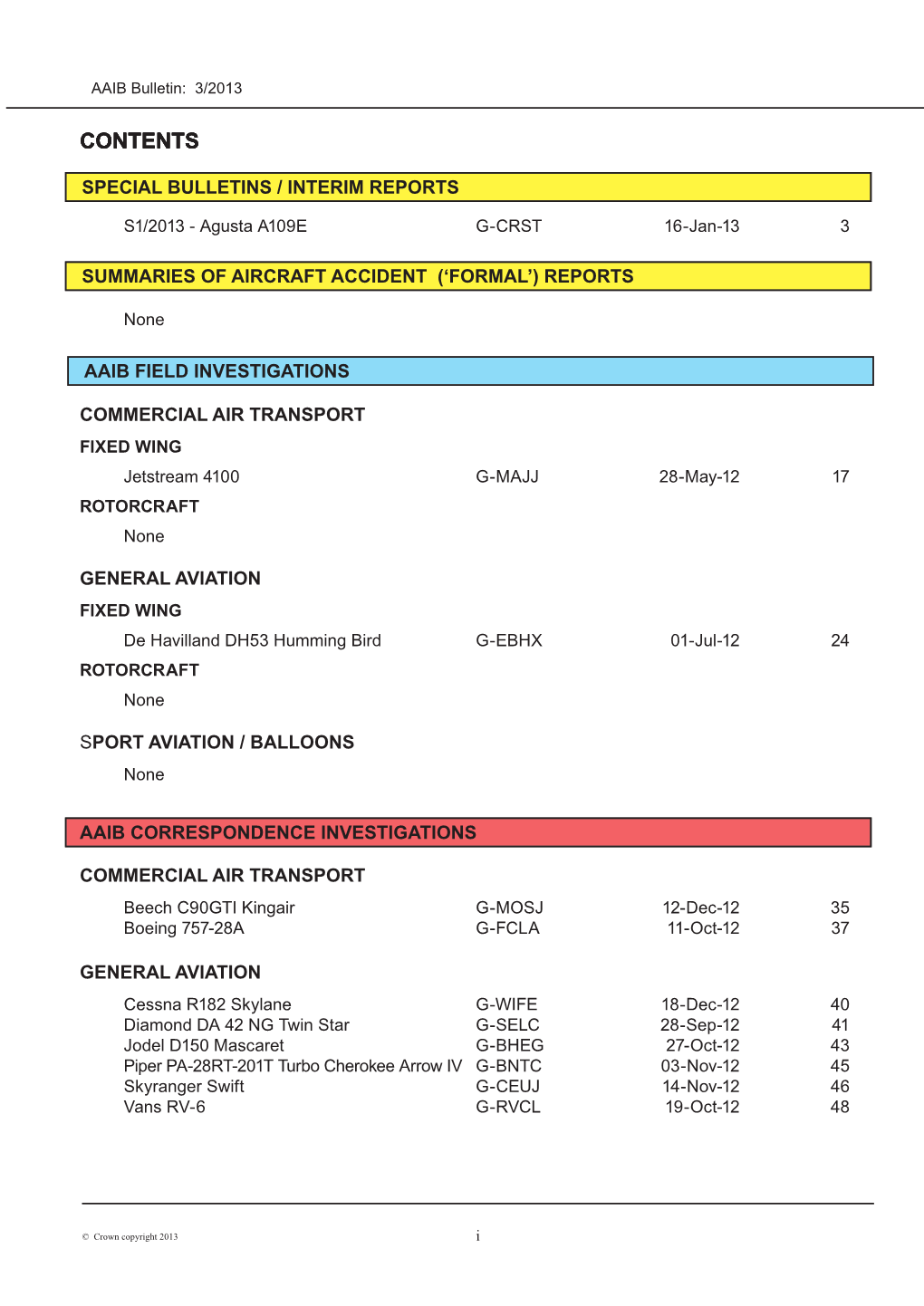 Contents Contents