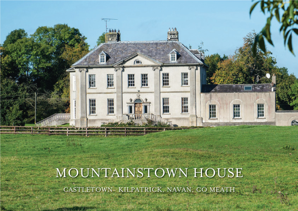 Mountainstown House.Indd