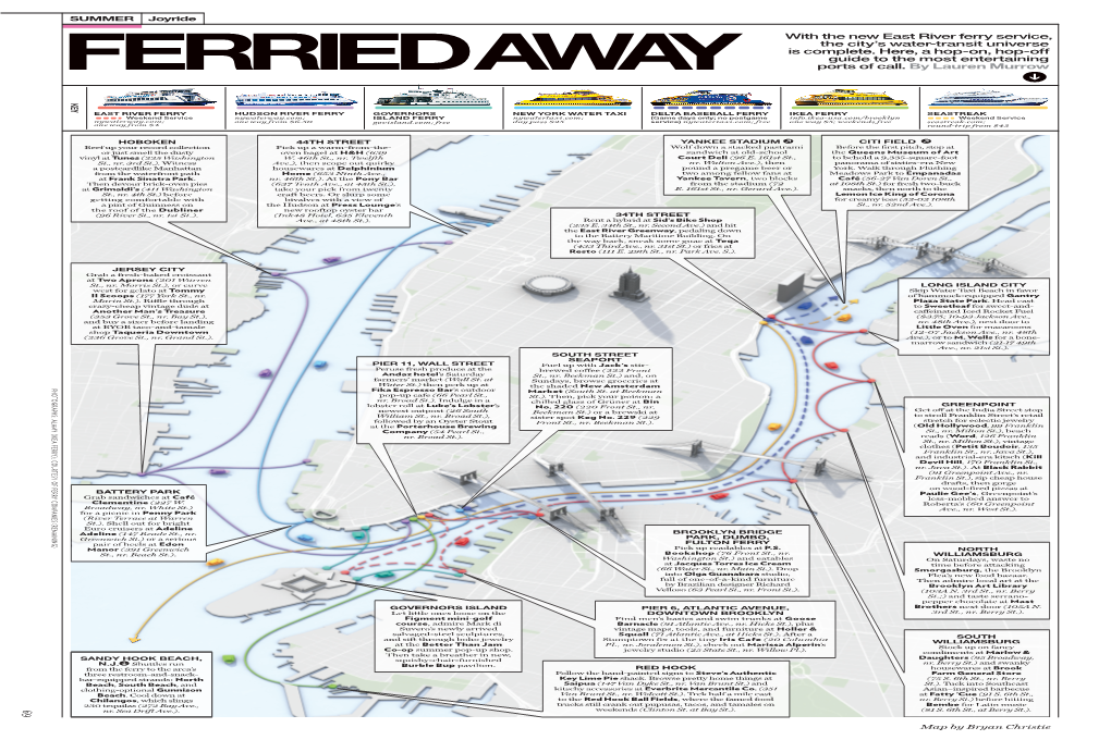 Ferried Away Ports of Call