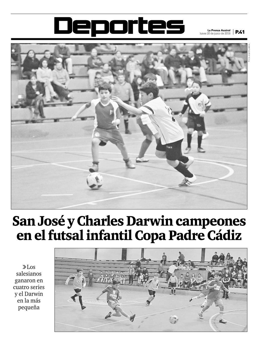 San José Y Charles Darwin Campeones En El Futsal Infantil Copa Padre Cádiz