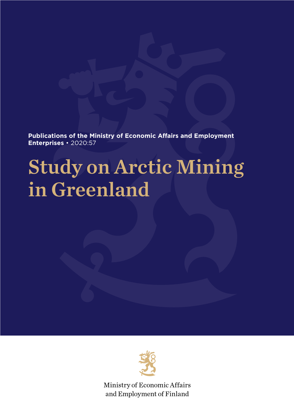 Study on Arctic Mining in Greenland