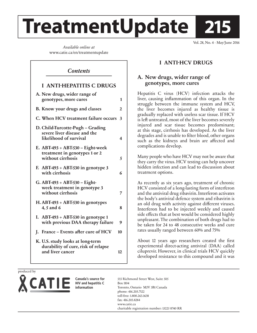 Treatmentupdate 215 Vol