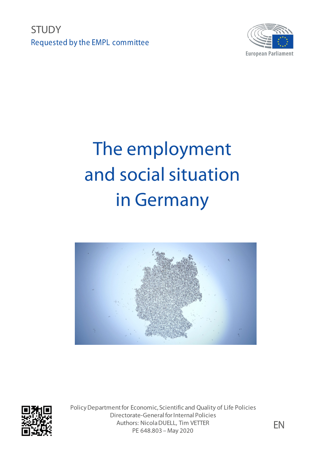 The Employment and Social Situation in Germany