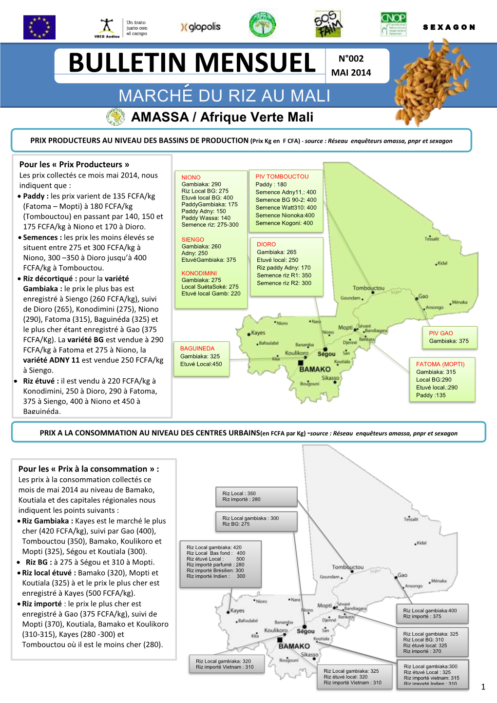 Bulletin Mensuel N°002