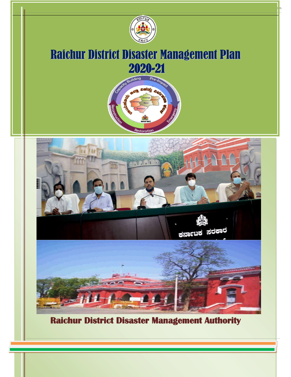 Raichur District Disaster Management Plan 2020-21