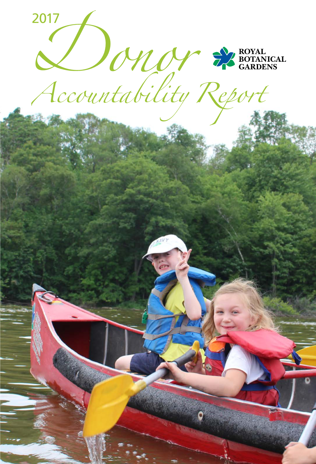 2017 Donor Accountability Report