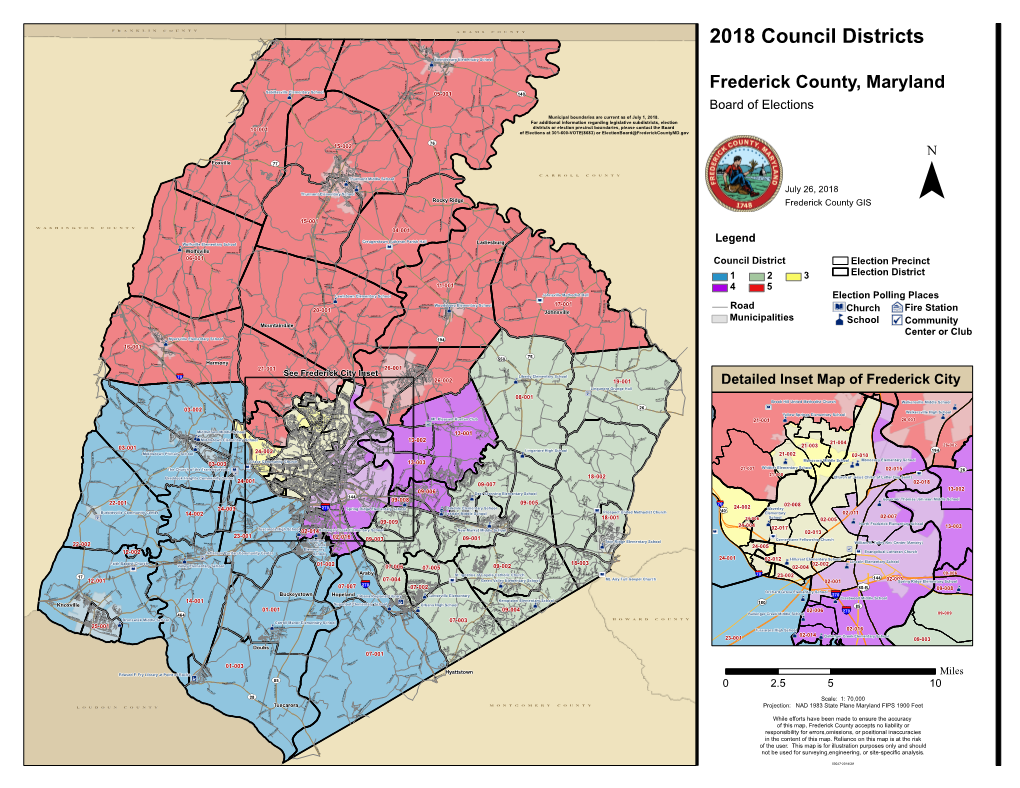 2018 Council Districts