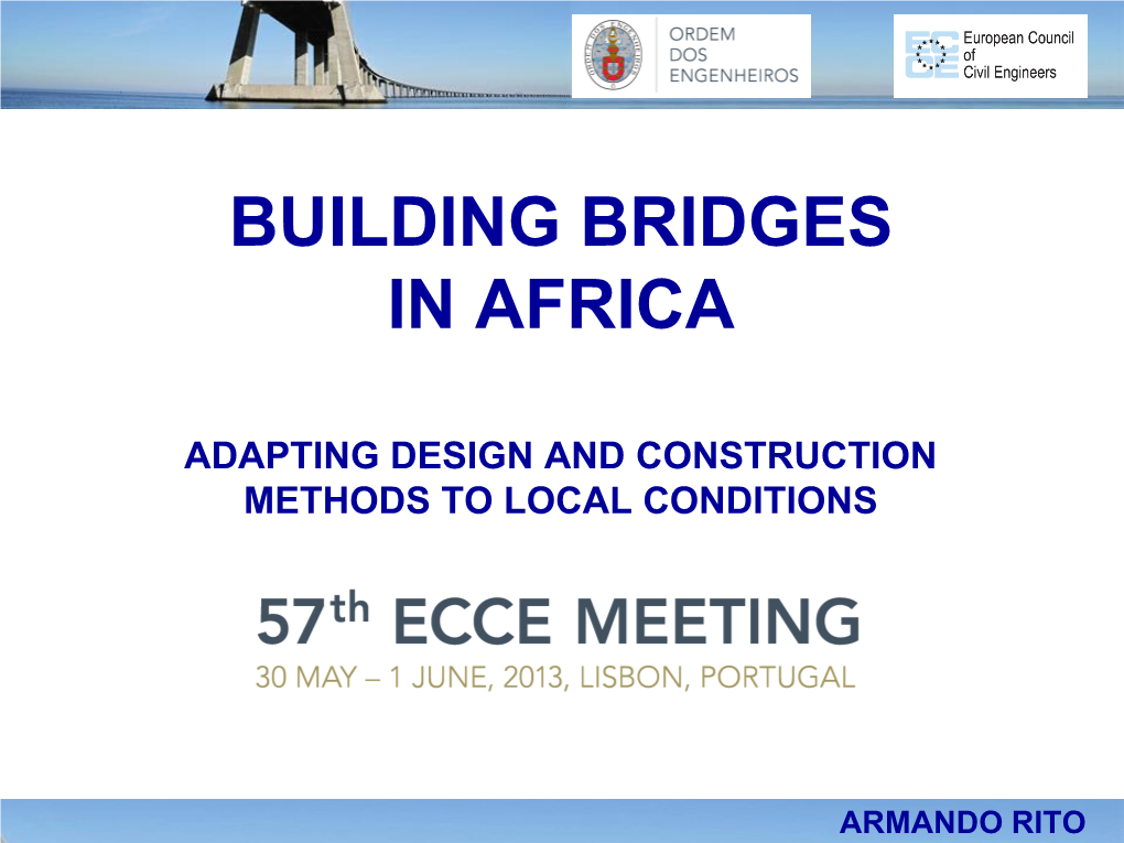 Building Bridges in Africa
