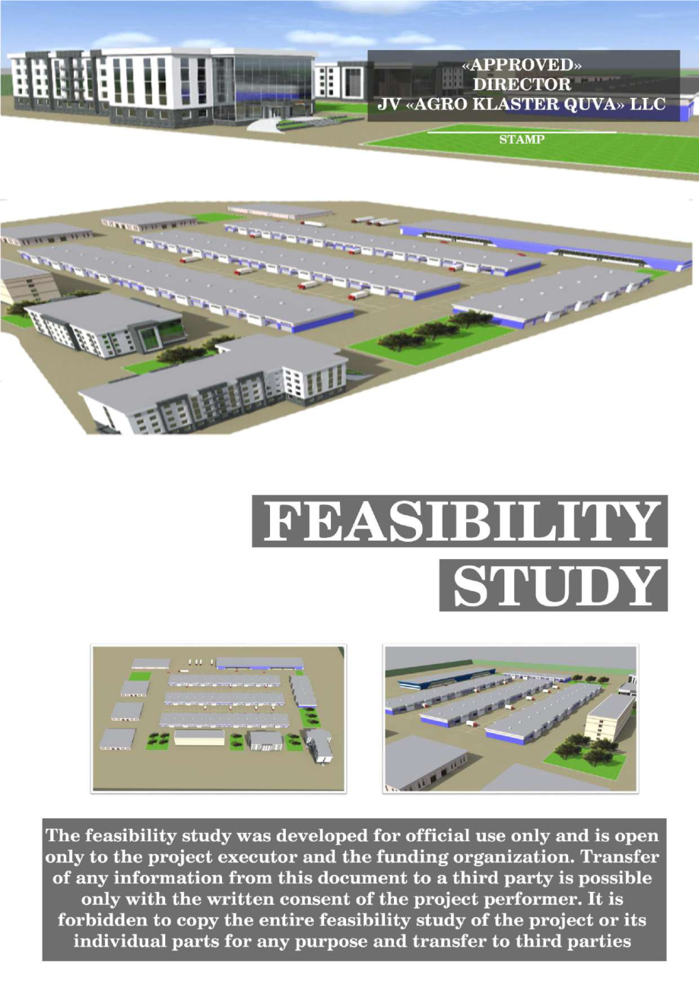 JV «AGRO KLASTER QUVA» LLC 1 Feasibility Study