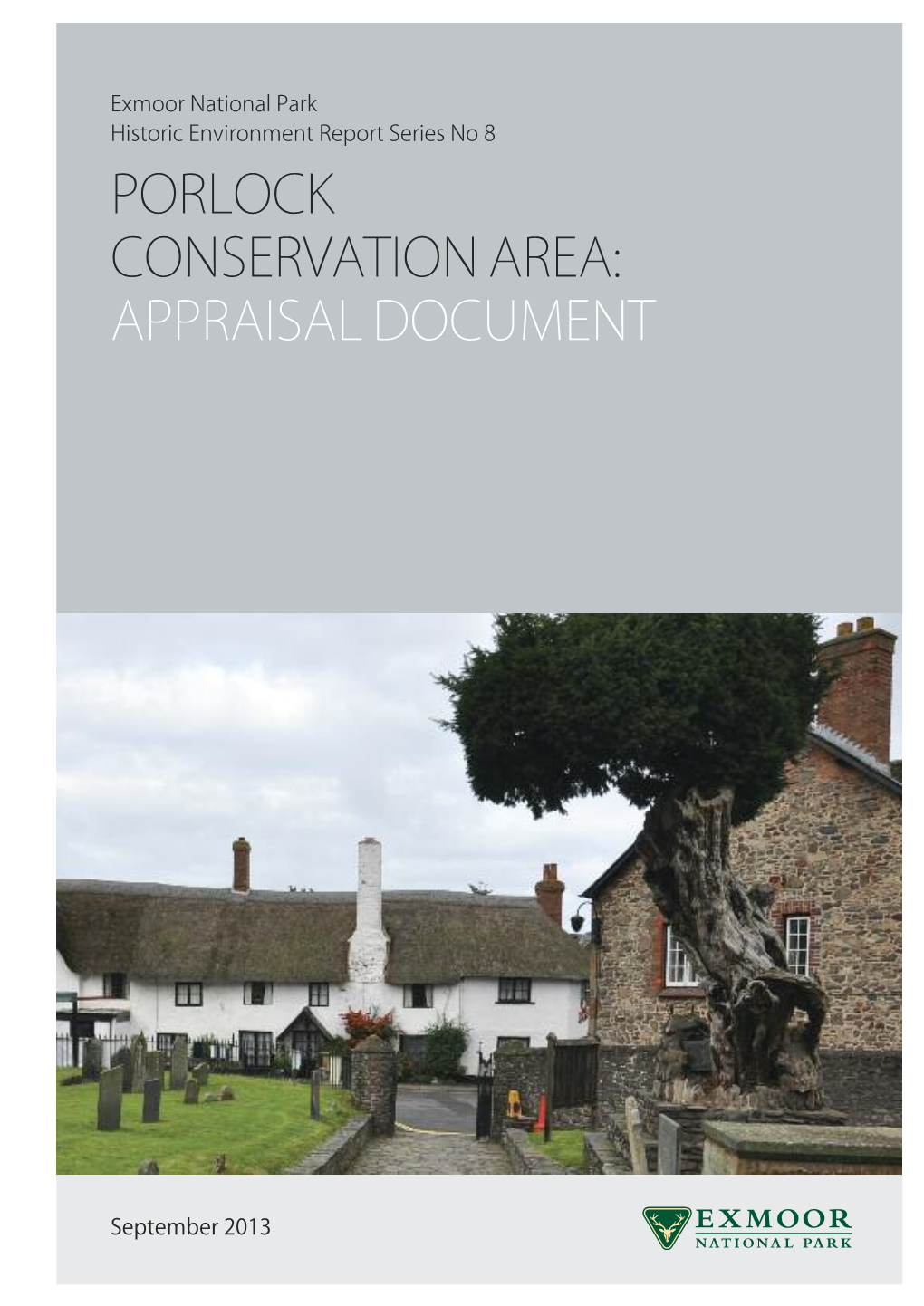 Porlock Conservation Area: Appraisal Document