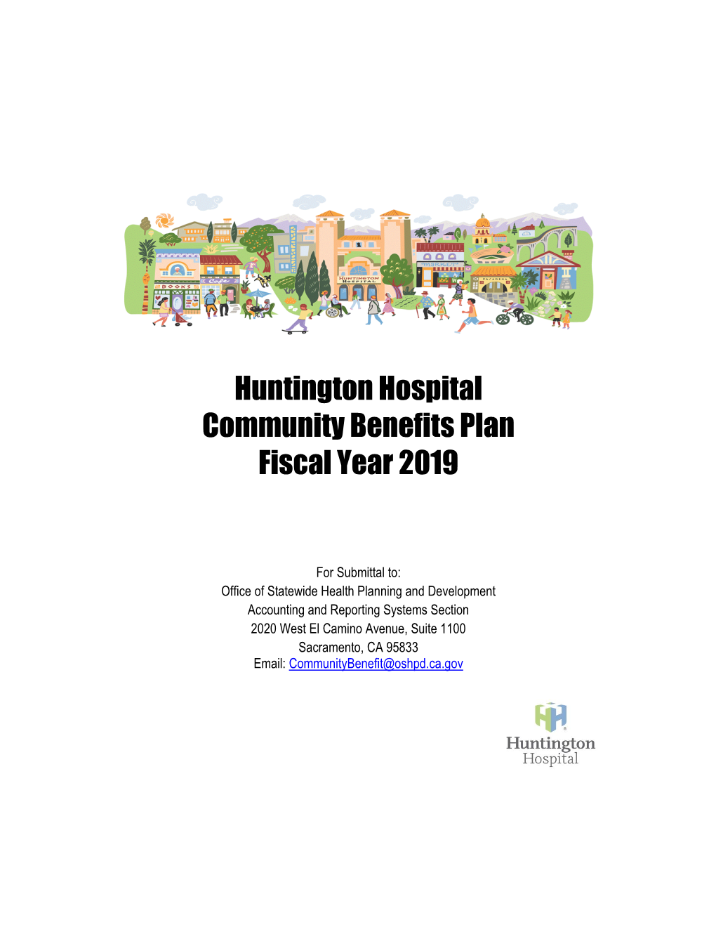Huntington Hospital Community Benefits Plan Fiscal Year 2019