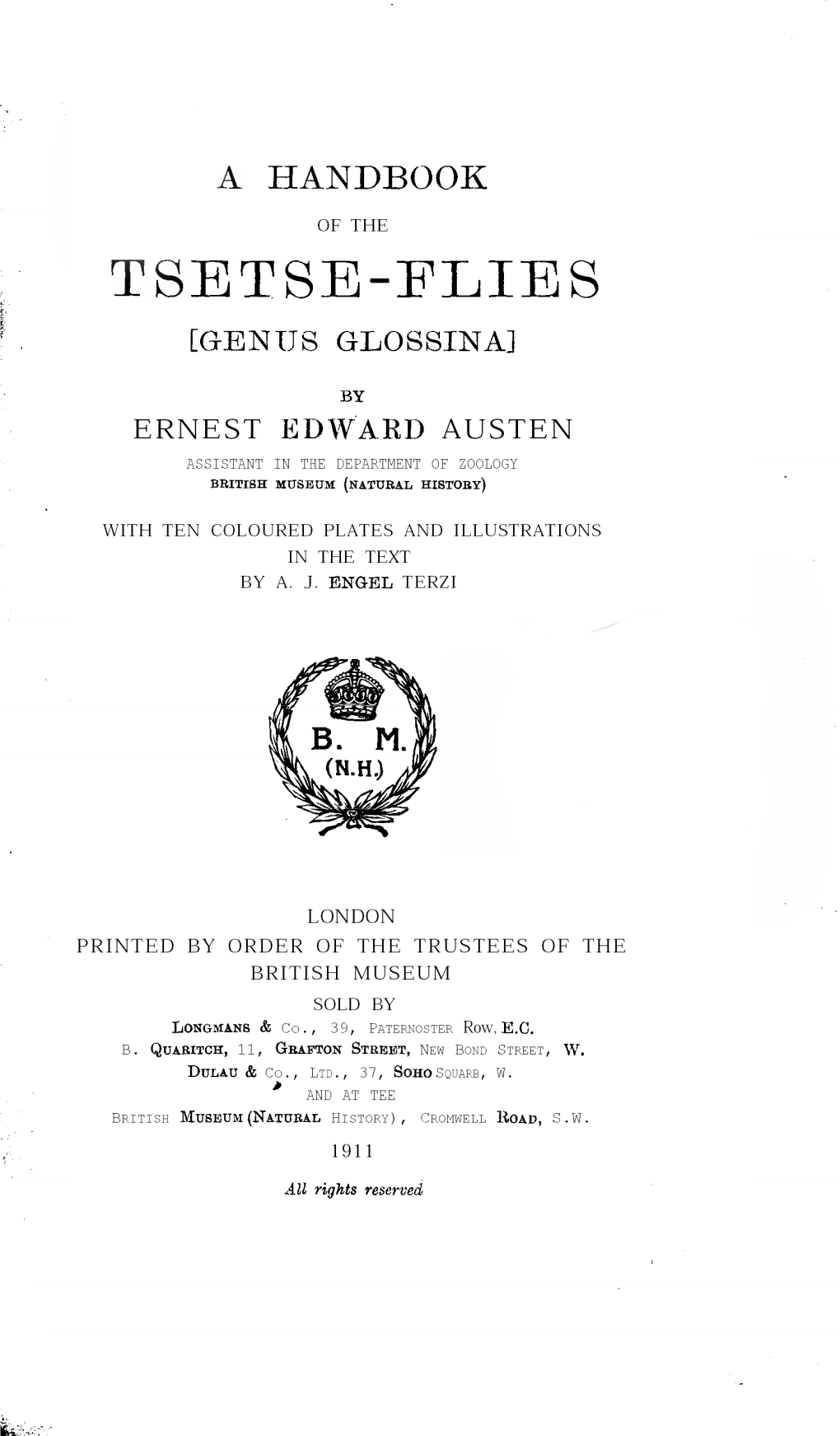 Austentsetseflies1911.Pdf