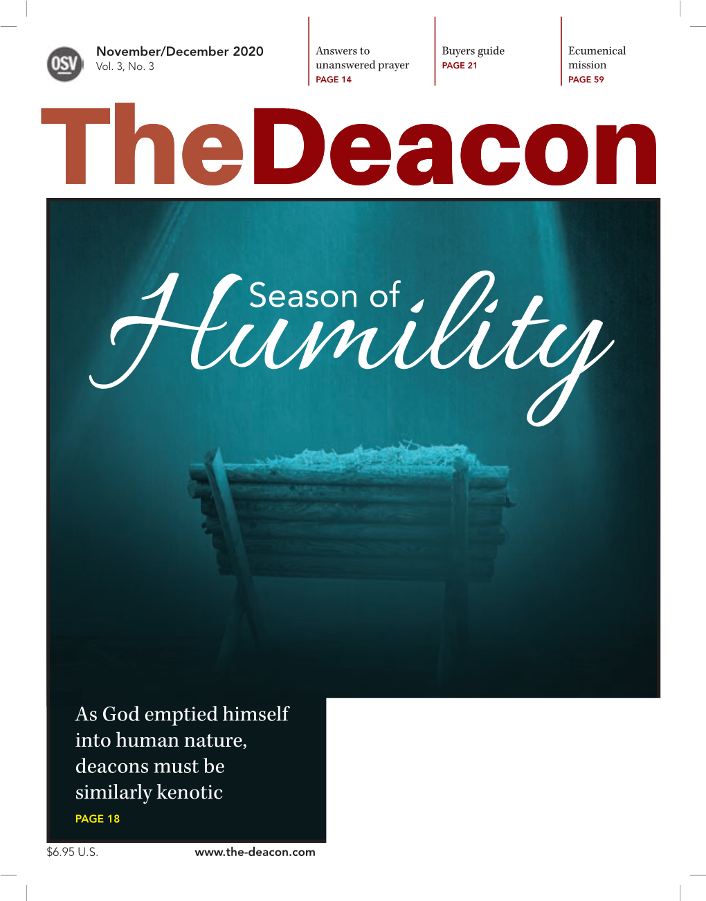 Annual the Deacon Buyer's Guide