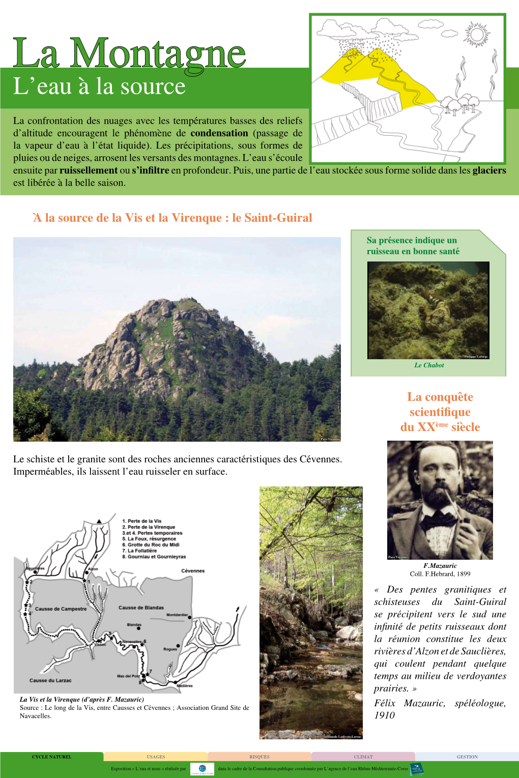 À La Source De La Vis Et La Virenque : Le Saint-Guiral La Conquête