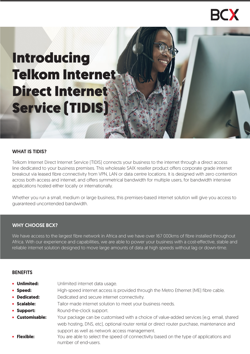 Introducing Telkom Internet Direct Internet Service (TIDIS)