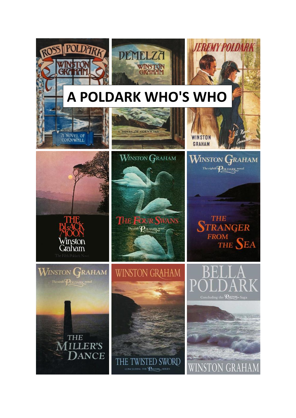 A Poldark Who's Who