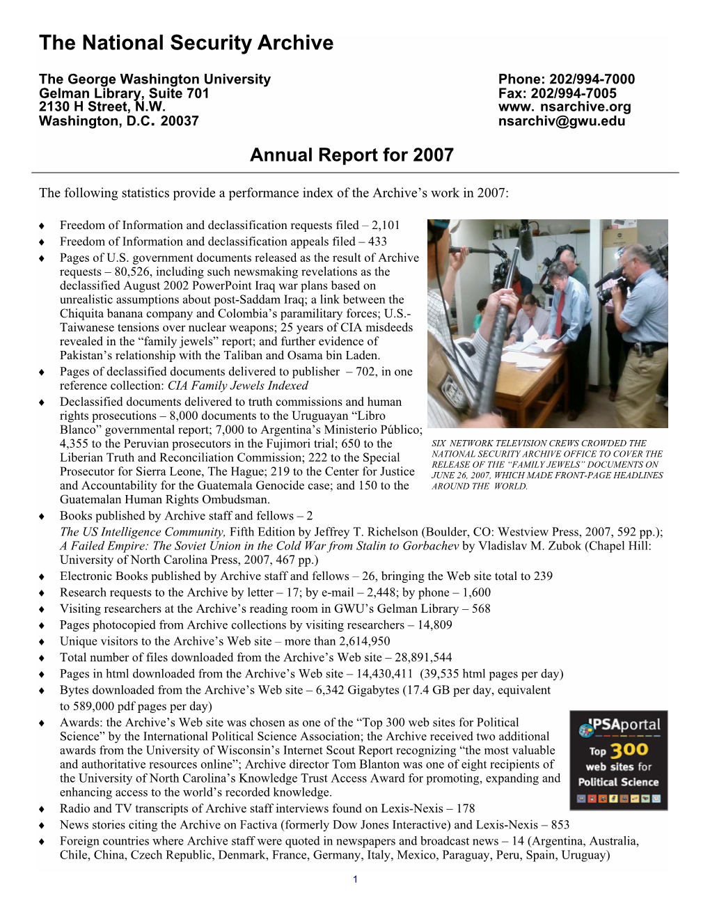 2007 Annual Report