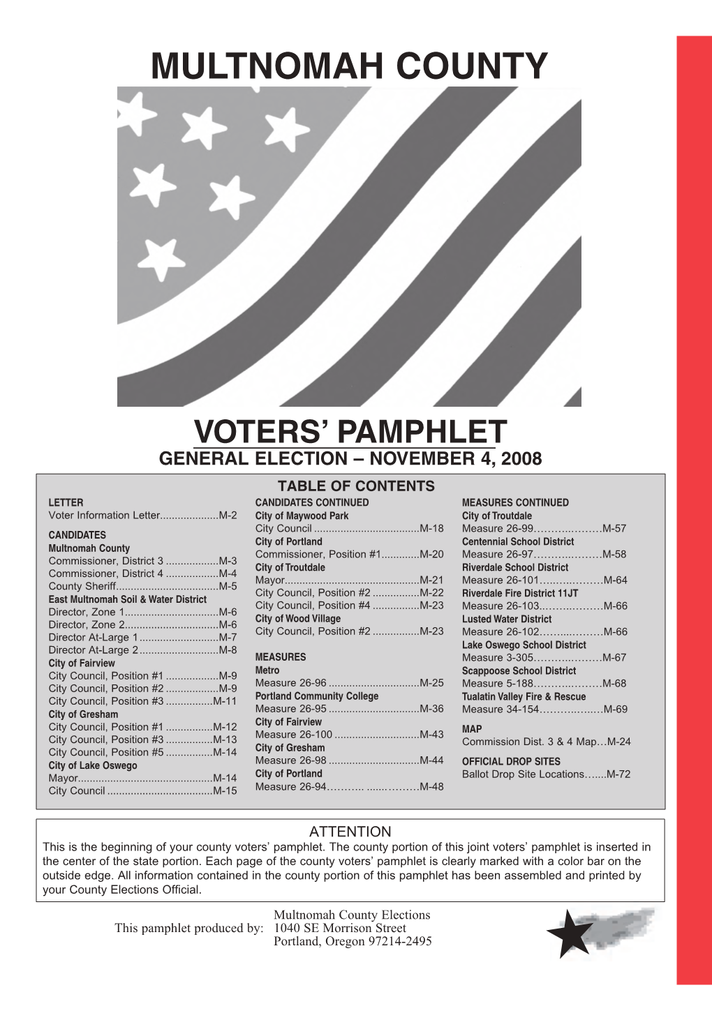 Voters' Pamphlet