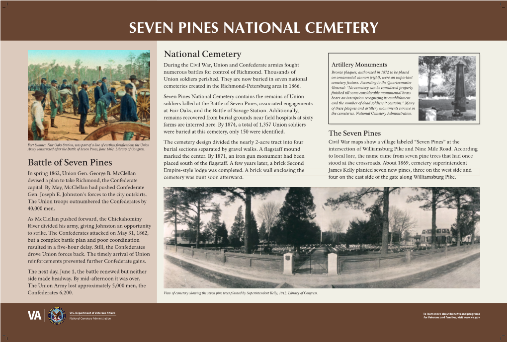 Seven Pines National Cemetery