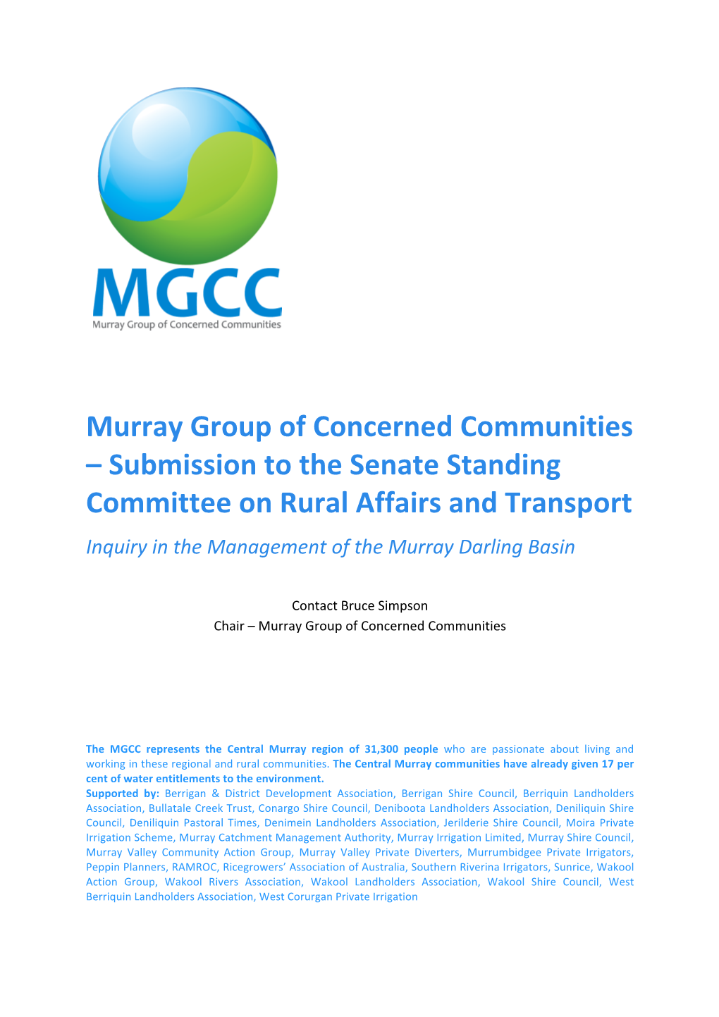 Murray Group of Concerned Communities