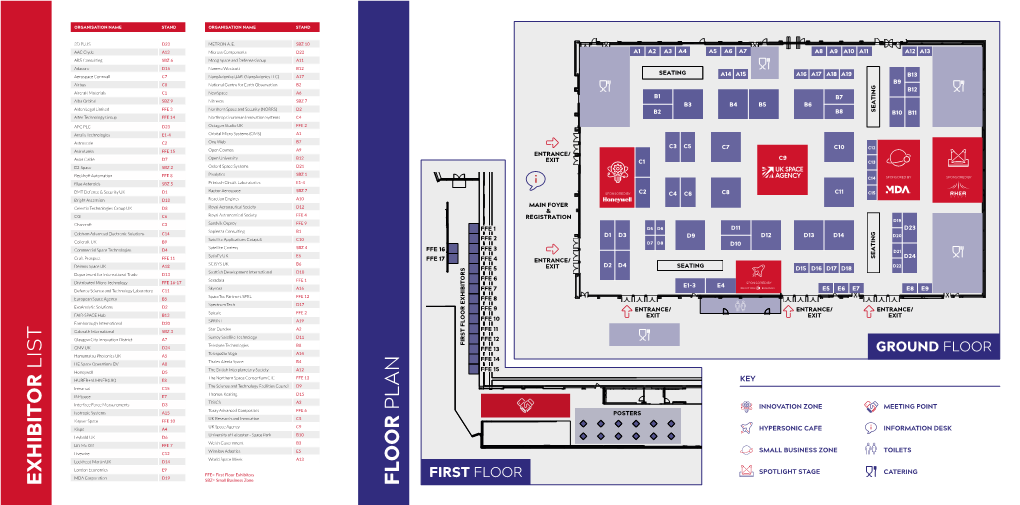 Exhibit Or List Floor Plan