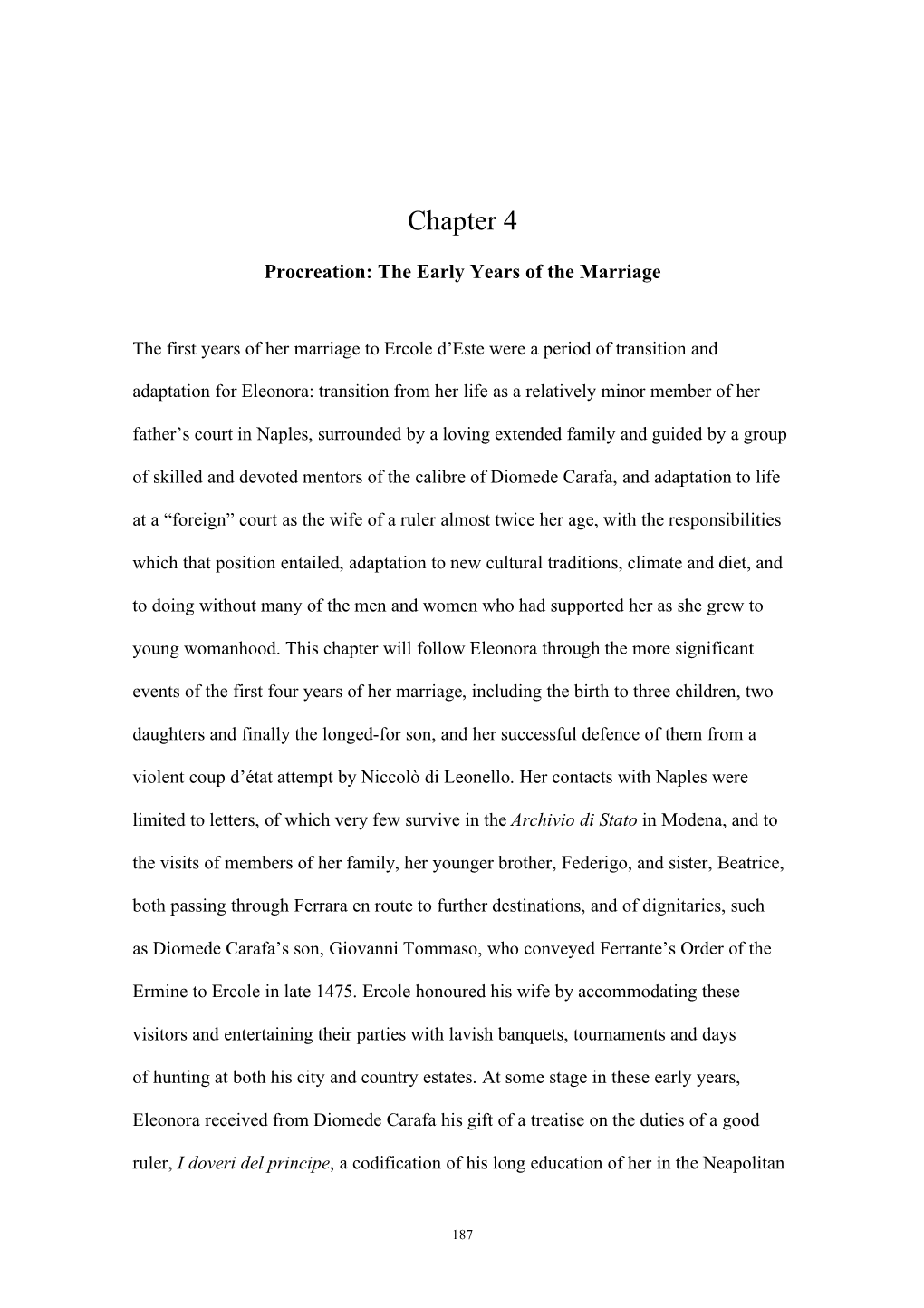 11. Chapter 4 Procreation the Early Years of Marriage 187–223
