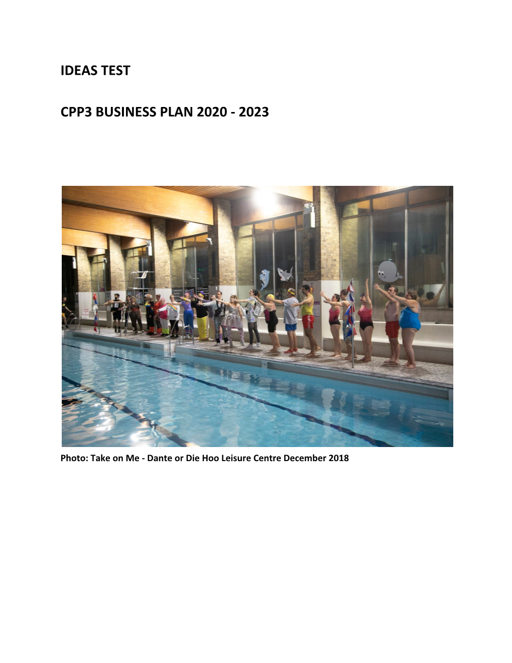 Ideas Test Cpp3 Business Plan 2020