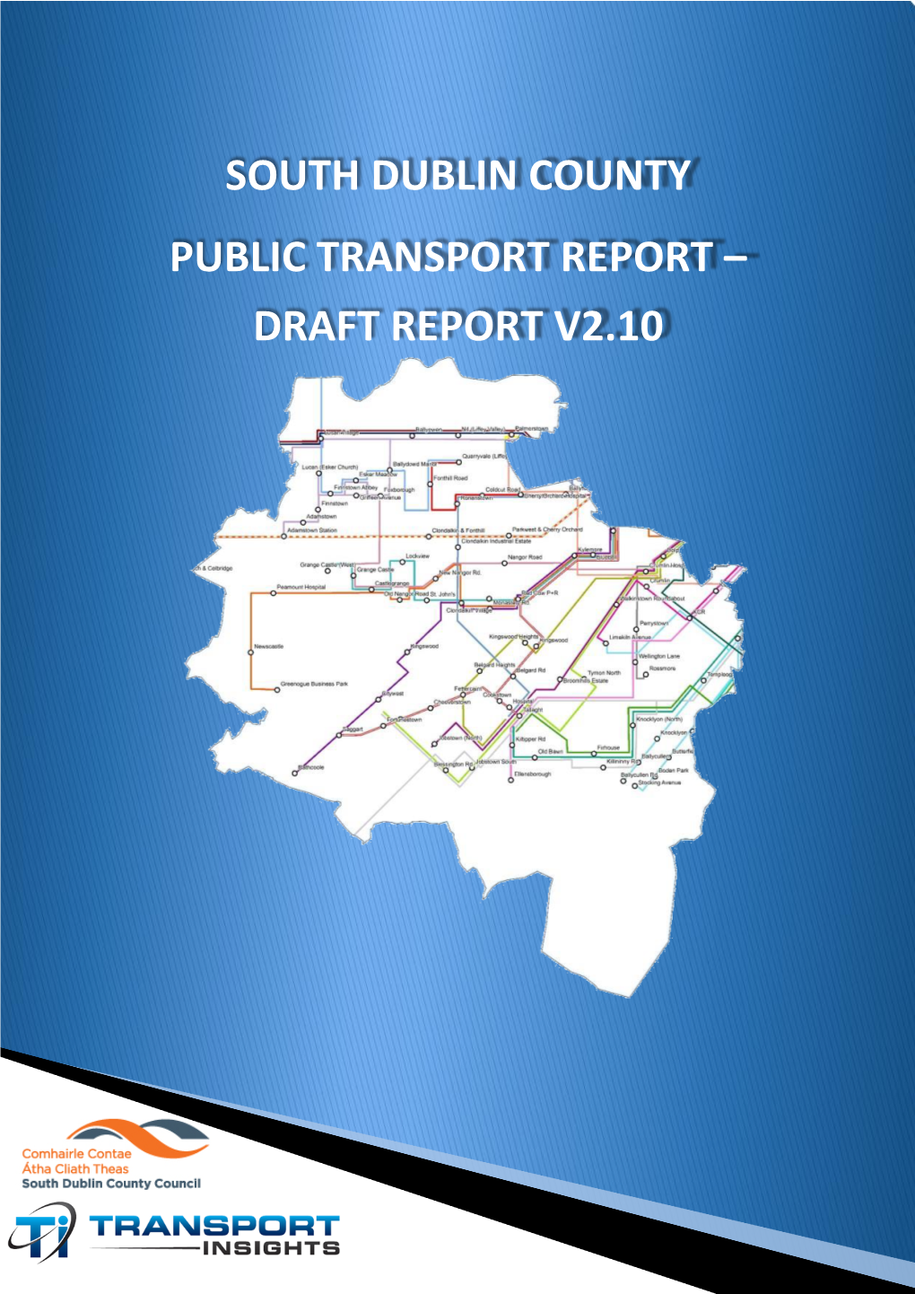 South Dublin County Public Transport Report – Draft Report V2.10