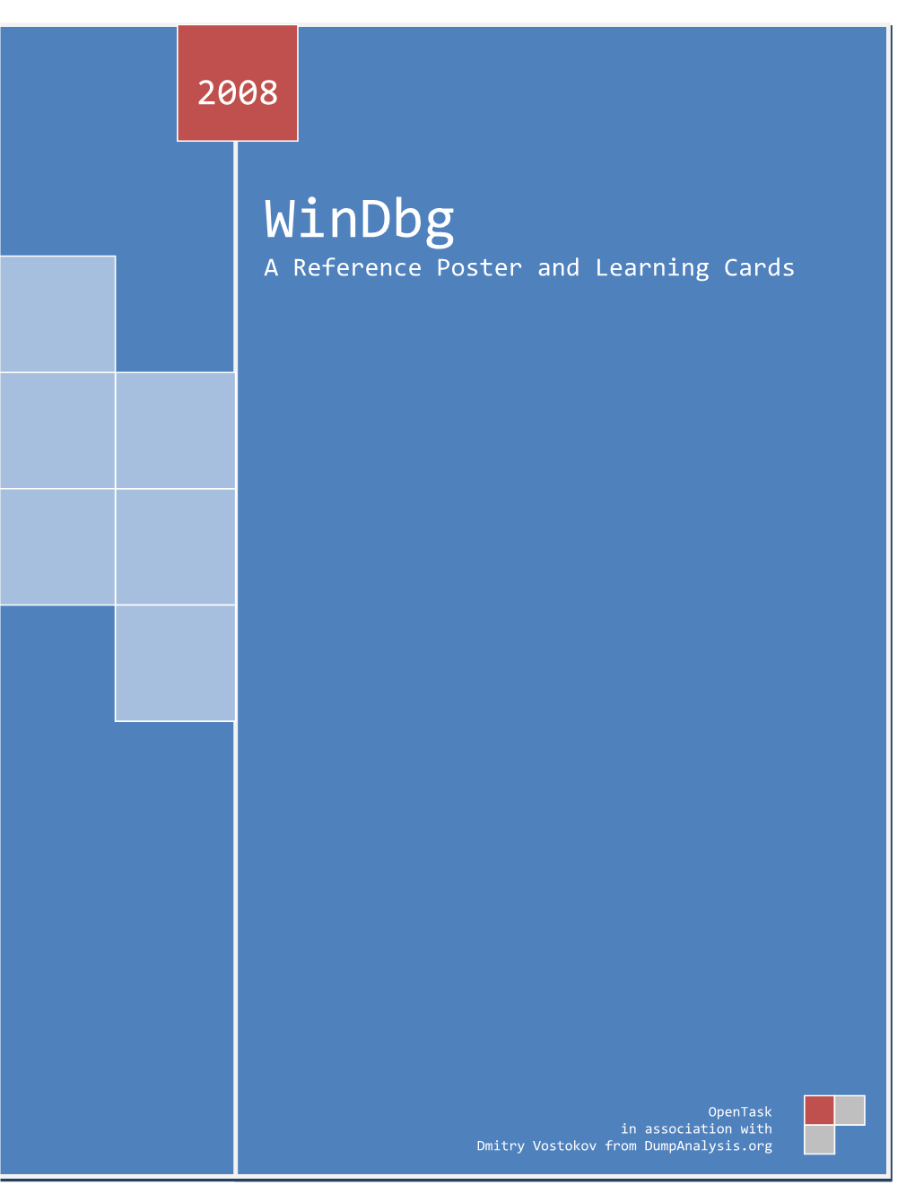 Windbg a Reference Poster and Learning Cards