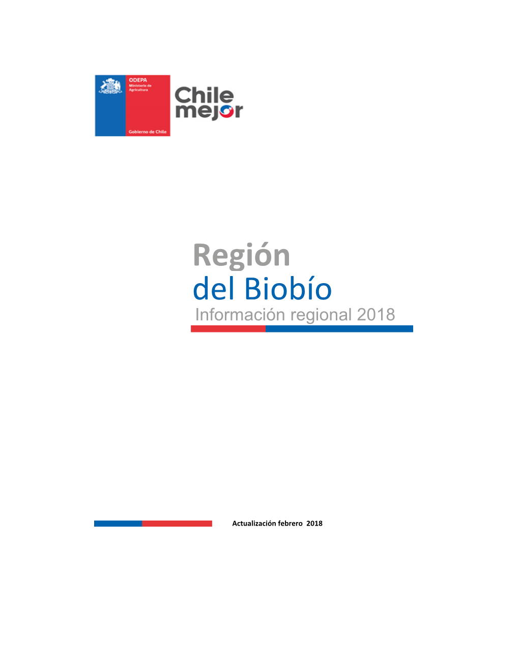 Región Del Biobío Información Regional 2018