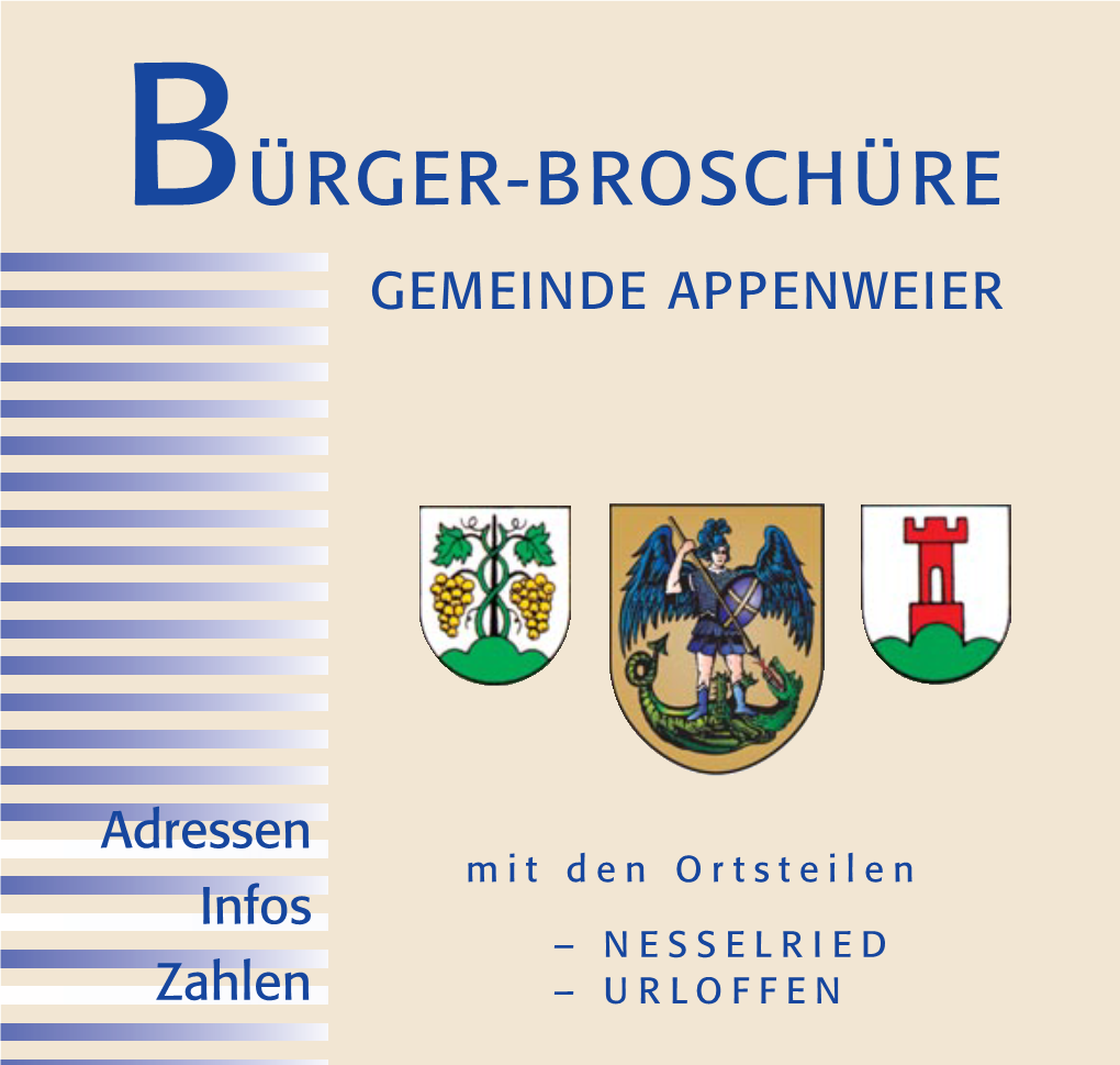 Bürger-Broschüre Gemeinde Appenweier