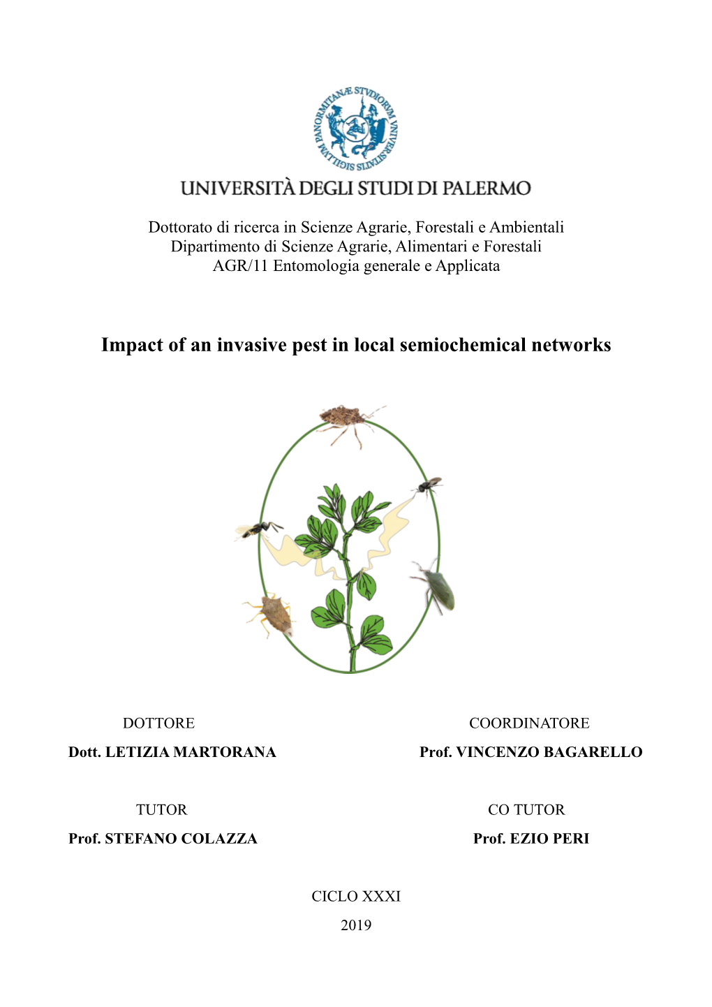 Impact of an Invasive Pest in Local Semiochemical Networks