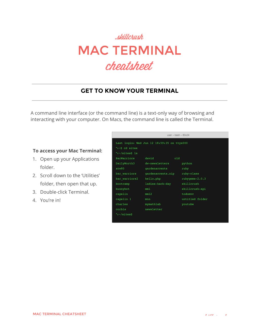 Mac Terminal