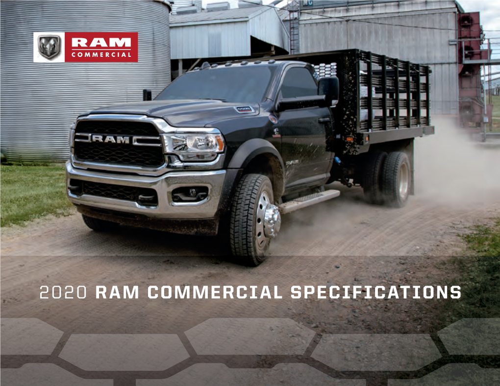 2020 Ram Commercial Specifications Meet the 2020 Ram Workforce