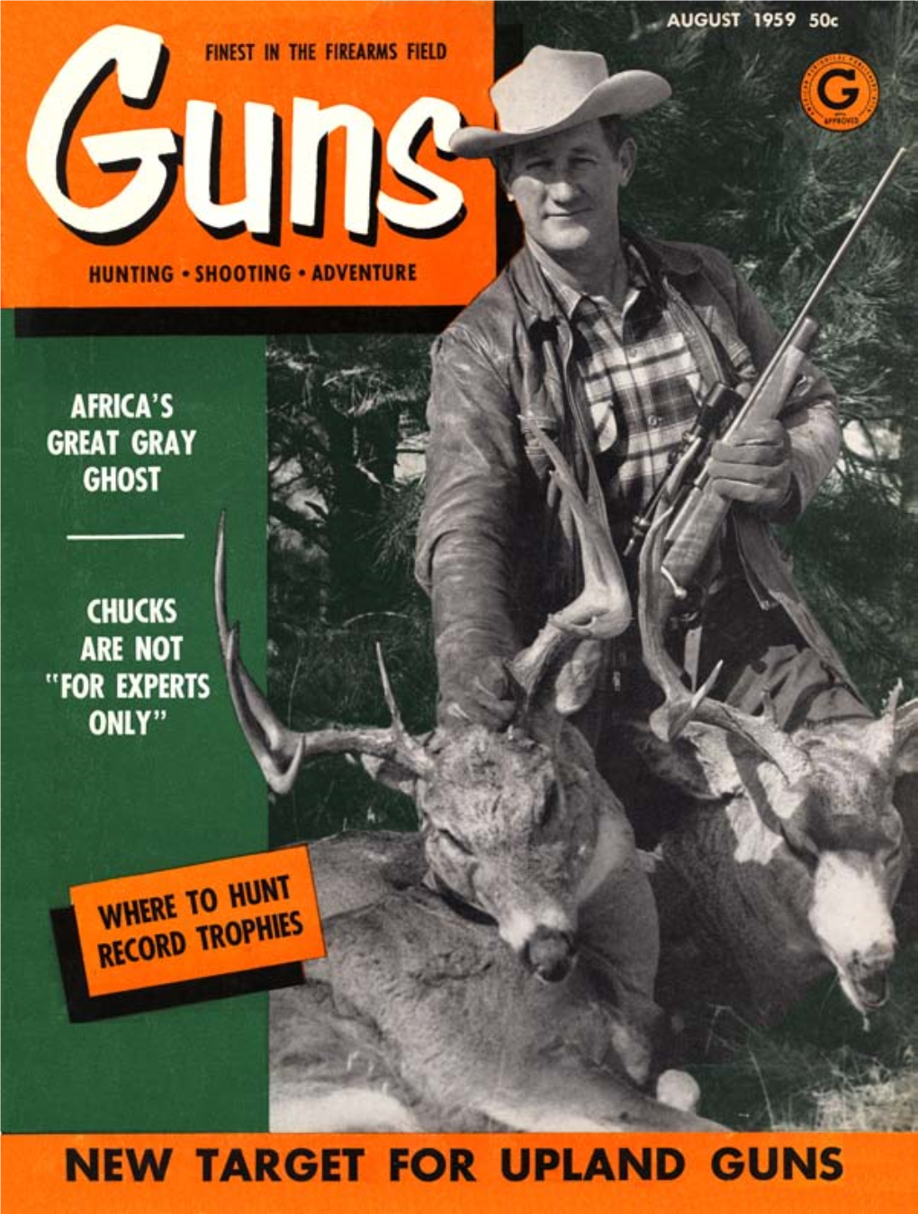 GUNS Magazine August 1959