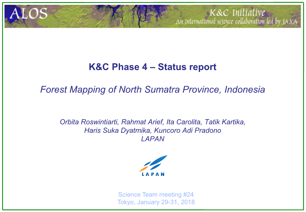 Spatial Distribution of Age of Oil Palm Based on ALOS PALSAR 2