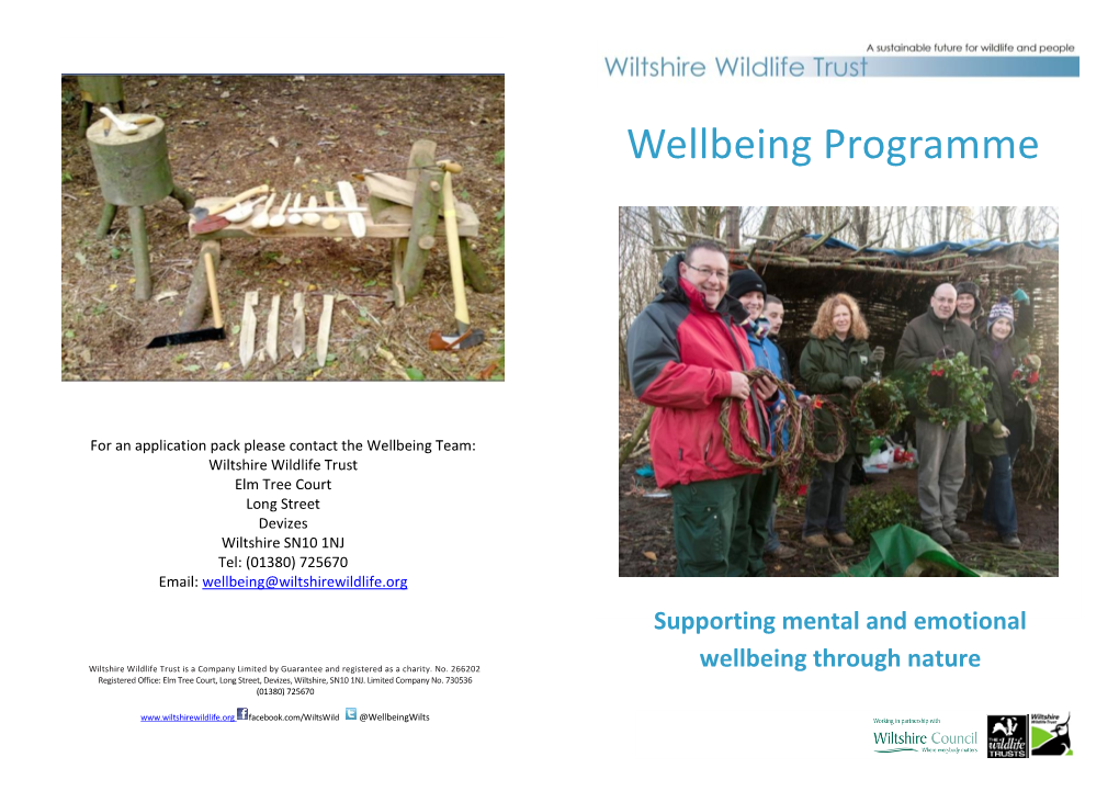 Wellbeing Programme
