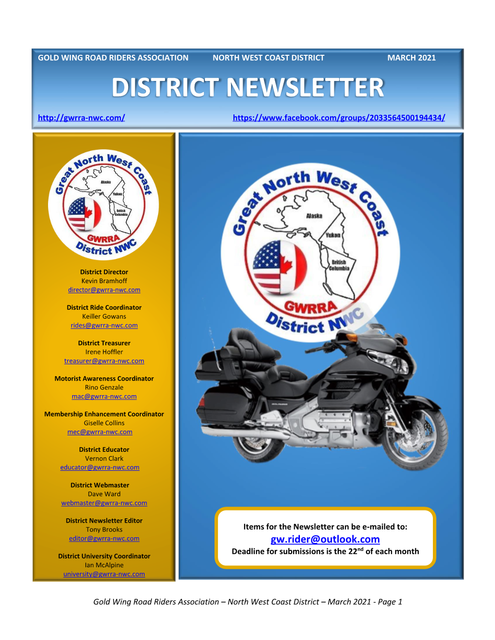 GWRRA NWC Newsletter 2021-03