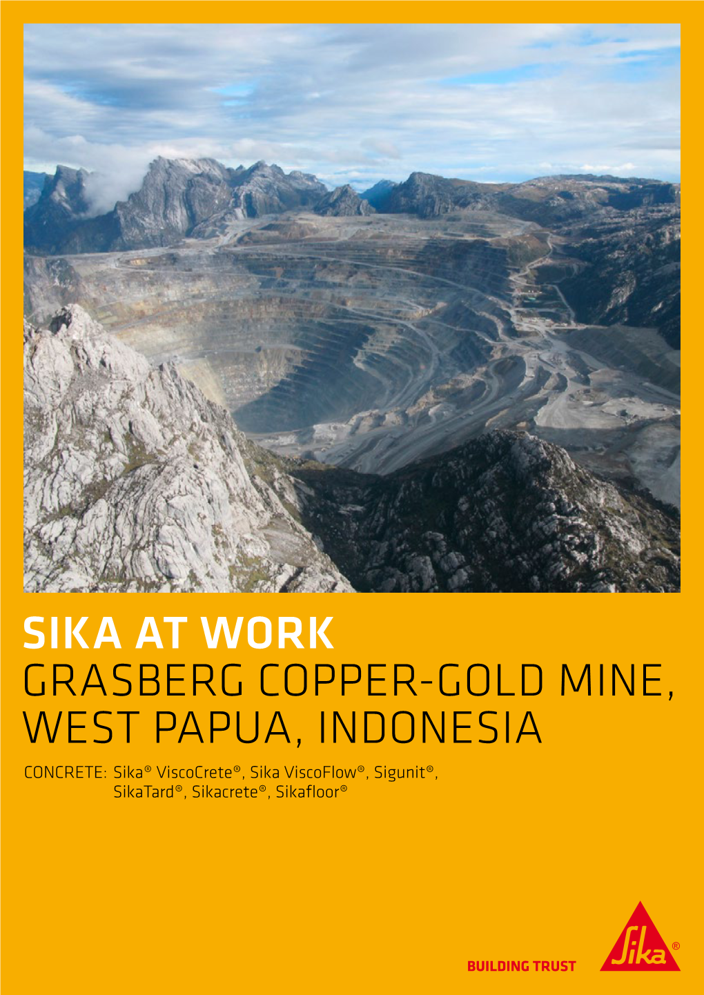 Grasberg Copper-Gold Mine, Indonesia / 10.2015 / Id: 60880
