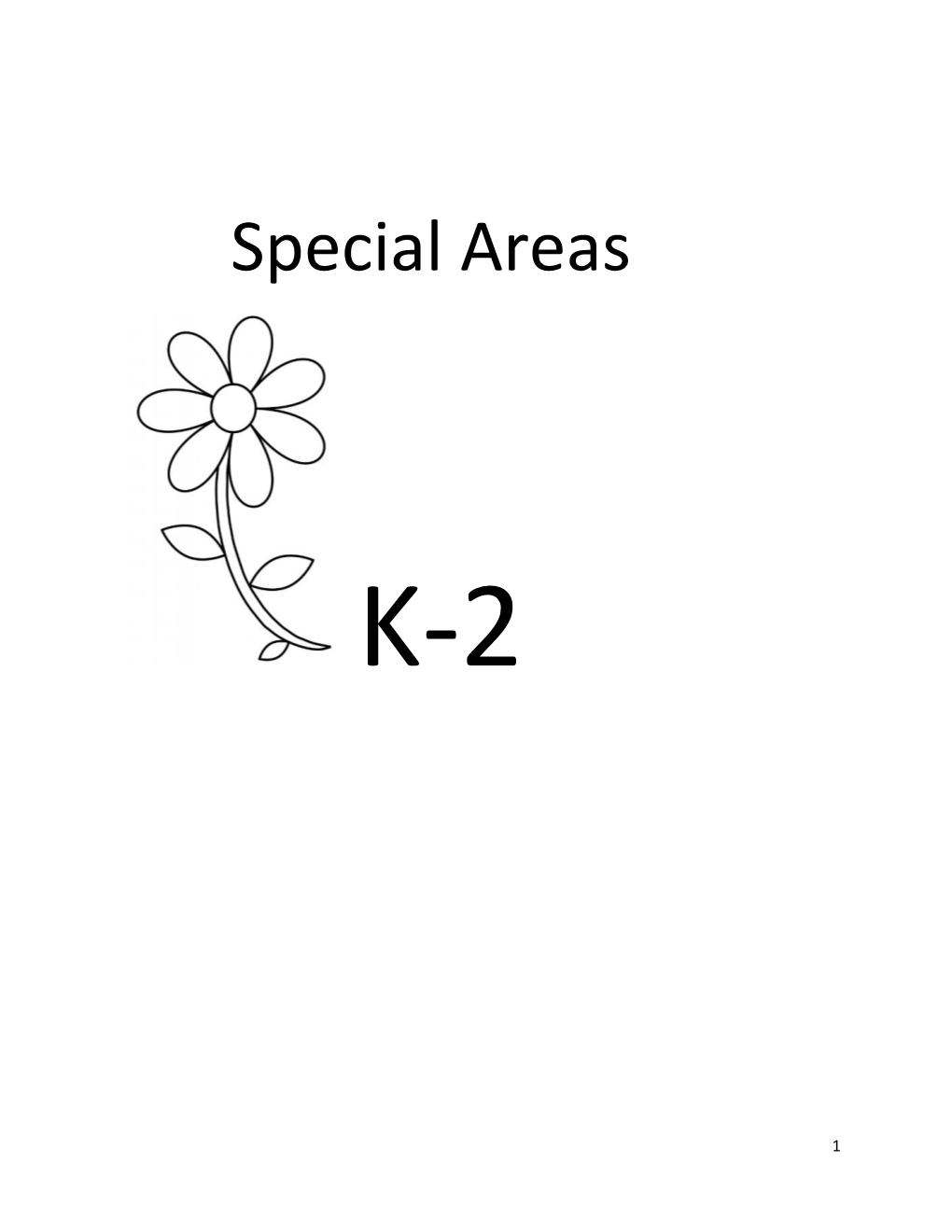 Special Areas