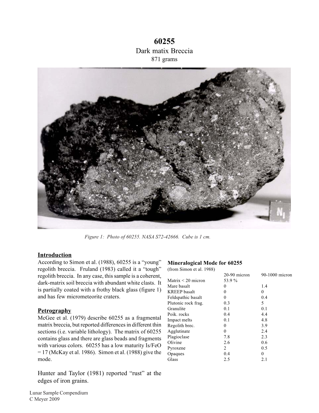 Dark Matix Breccia 871 Grams